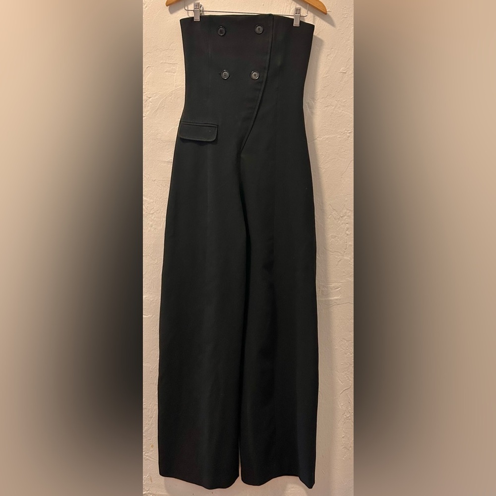 🖤 Zara Strapless Wide-Leg Jumpsuit | XS 🖤